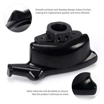 Atesilor Manual Tire Changer Duck Head Kit, Universal Tire Mounting and Dismounting Tools, Tire Removal Accessories, Duck Head Tire Changer for Car Wheel Changing