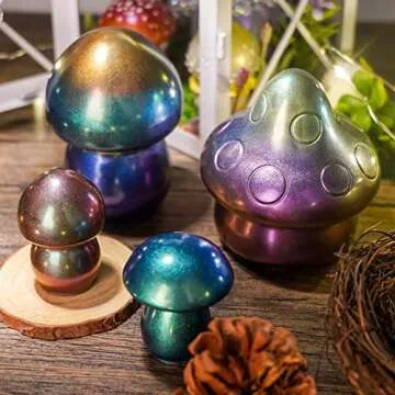 LET'S RESIN Mica Powder - Vibrant Color Shift Craft Pigment