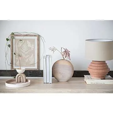 Bloomingville Rustic Two-Tone Incense Burner for Meditation