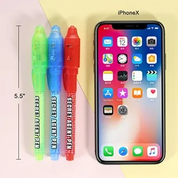 MALEDEN Invisible Ink Pen Set for Kids' Creative Fun