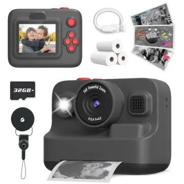 Yehtta Kids Camera: Instant Print Fun for Ages 3-12