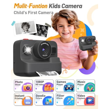 Yehtta Kids Camera: Fun Instant Print Gift for Kids