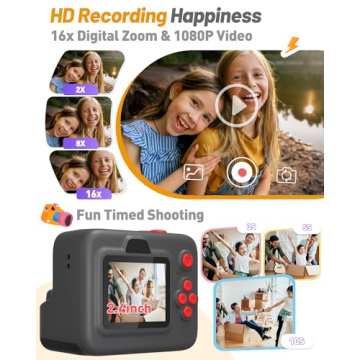 Yehtta Kids Camera: Fun Instant Print Gift for Kids