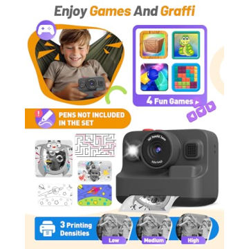 Yehtta Kids Camera: Fun Instant Print Gift for Kids