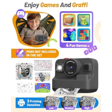 Yehtta Kids Camera: Fun Instant Print Gift for Kids