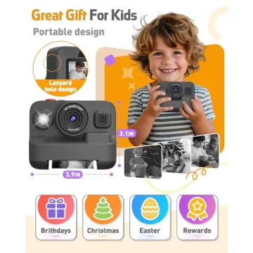 Yehtta Kids Camera: Fun Instant Print Gift for Kids