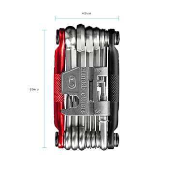 Crankbrothers Multi Tool M 19 Matte Black Red