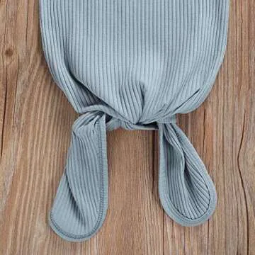 CIYCUIT Baby Gowns for Newborns with Hat