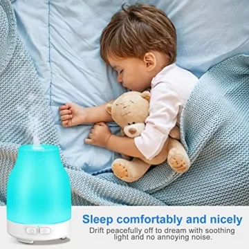 Dukya Essential Oil Diffuser 110ml with Colorful Lights