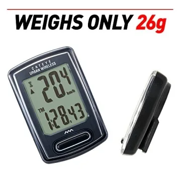 CatEye Urban Wireless Bike Computer - Accurate & Easy to Use
