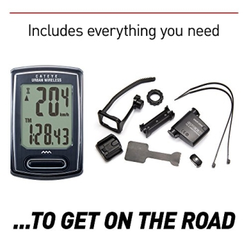 CatEye Urban Wireless Bike Computer - Accurate & Easy to Use