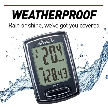 CatEye Urban Wireless Bike Computer - Accurate & Easy to Use