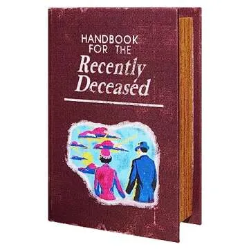 Spirit Halloween Beetlejuice Handbook for The Recently Deceased Trinket Box | Officially Licensed
