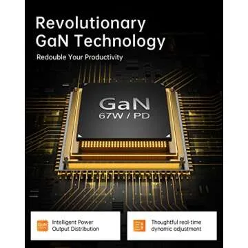 SELORE 67W GaN USB-C Charger for MacBook and iPhone