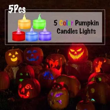 Kopotma Pumpkin Carving Kit with Tools and Stencils for Halloween