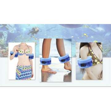 Foam Swim Cuffs Set - Water Aerobics Equipment