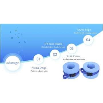 Foam Swim Cuffs Set - Water Aerobics Equipment