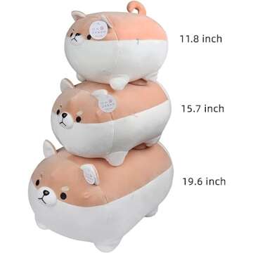 Auspicious Beginning Shiba Inu Plush - Cute & Cozy
