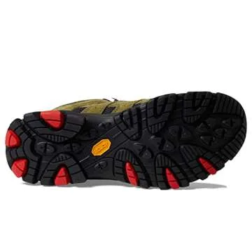 Merrell® Moab 3 Mid Waterproof Shoes for Men – Mesh Structure – Cushioned Footbed – Flexible Footbed Avocado 11.5 M