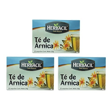 HERBACIL ARNICA TEA 25-BAGS - Natural Pain Relief Infusion