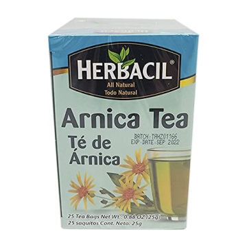 HERBACIL ARNICA TEA 25-BAGS - Natural Pain Relief Infusion