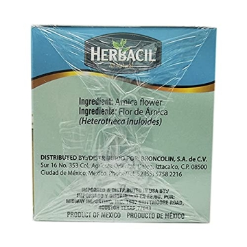 HERBACIL ARNICA TEA 25-BAGS - Natural Pain Relief Infusion