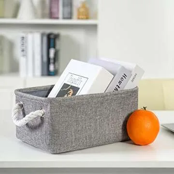 Stylish TheWarmHome Storage Bins for Organizing Home