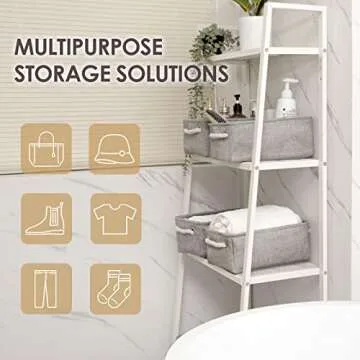 Stylish TheWarmHome Storage Bins for Organizing Home