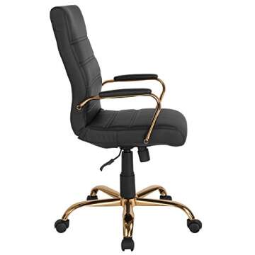 Flash Furniture High-Back LeatherSoft Desk Chair