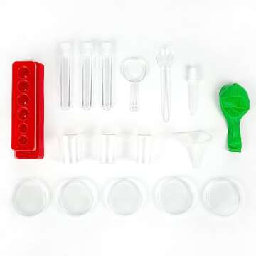 The Magic School Bus Rides Again: The World of Germs By Horizon Group USA, Homeschool STEM Kits For Kids, Includes Hands-On Educational Manual, Magnifying Glass, Petri Dish, Test Tubes & More, Multi