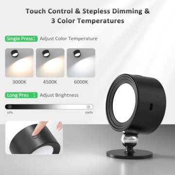 LED Wall Mounted Lights with Remote Control for Any Room