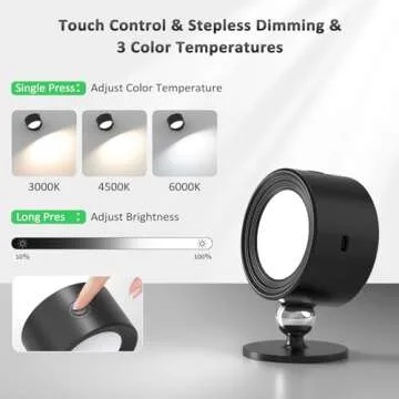 LED Wall Mounted Lights with Remote Control for Any Room