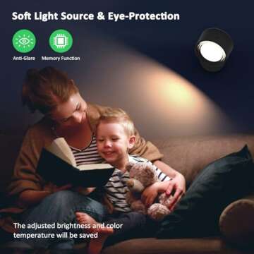 LED Wall Mounted Lights with Remote Control for Any Room