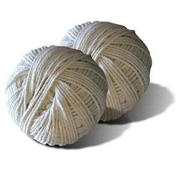 Natural White Cotton Cooking Twine 984 Feet Food Safe Kitchen Twine String for Trussing and Tying Poultry and Meat Making Sausage,Cotton Butchers Twine String,Crafts Twine