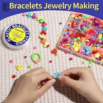 1mm Elastic String Cord for Bracelets & Jewelry Making