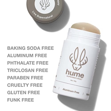 Hume Supernatural Deodorant for Men and Women