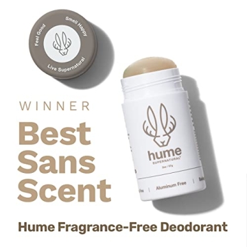 Hume Supernatural Deodorant for Men and Women