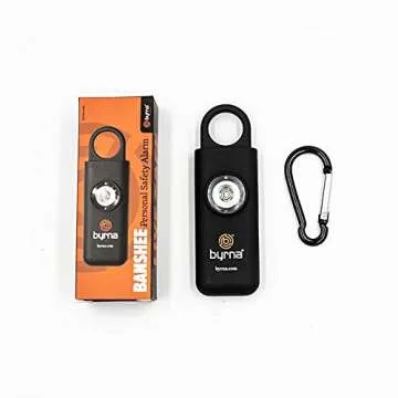 Byrna Banshee 130 dB Personal Safety Alarm with Strobe Light