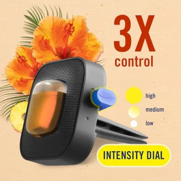 Febreze Car Air Freshener Hawaiian Aloha Vent Clip 4 Count