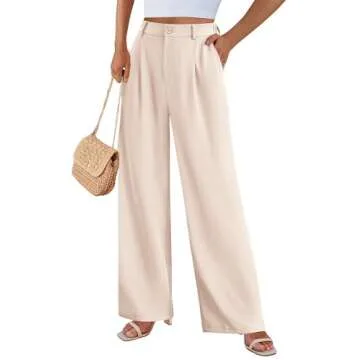 Stylish PRETTYGARDEN Wide Leg Suit Pants for Women