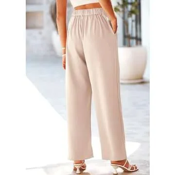 Stylish PRETTYGARDEN Wide Leg Suit Pants for Women