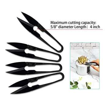 16 Pieces Bonsai Gardening Scissors Mini Pruning Tool Set