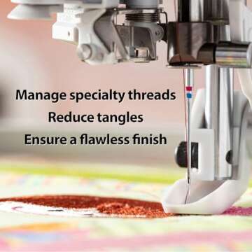 SCHMETZ Embroidery Sewing Machine Needles - 5-Needle Pack Size 90/14