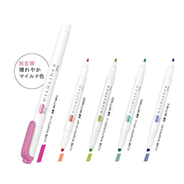 ZEBRA Mildliner Rich Color Line Marker - Summer Green