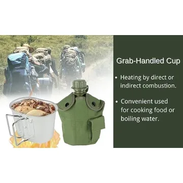 BeGrit Military Canteen Kit for Outdoor Adventures