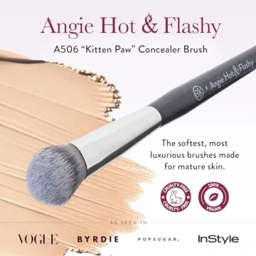 BK Beauty A506 Vegan Concealer Brush Flawless Application