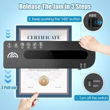 MAXDONE 9-Inch Thermal Laminator for Home Office Use