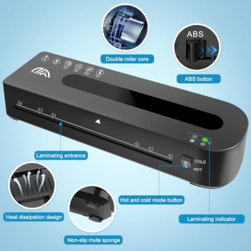 MAXDONE 9-Inch Thermal Laminator for Home Office Use