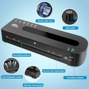 MAXDONE 9-Inch Thermal Laminator for Home Office Use