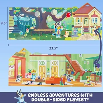 Bluey Reusable Puffy Stickers Playset for Kids Travel